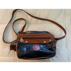 Vintage Fon-no Faux Leather Crossbody Bag